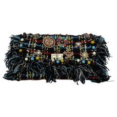 Chanel Black Tweed Limited Edition Tasche