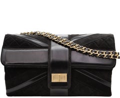 Chanel Black Union Jack Reissue Flap Bag