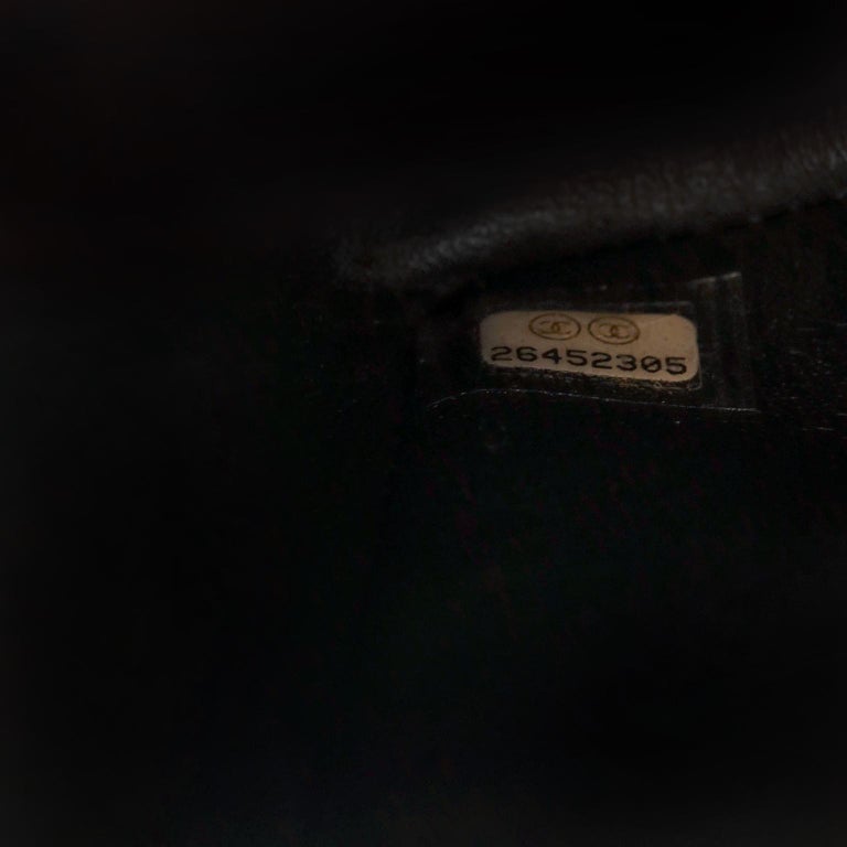 Chanel Black Velvet Medium Reissue Bag