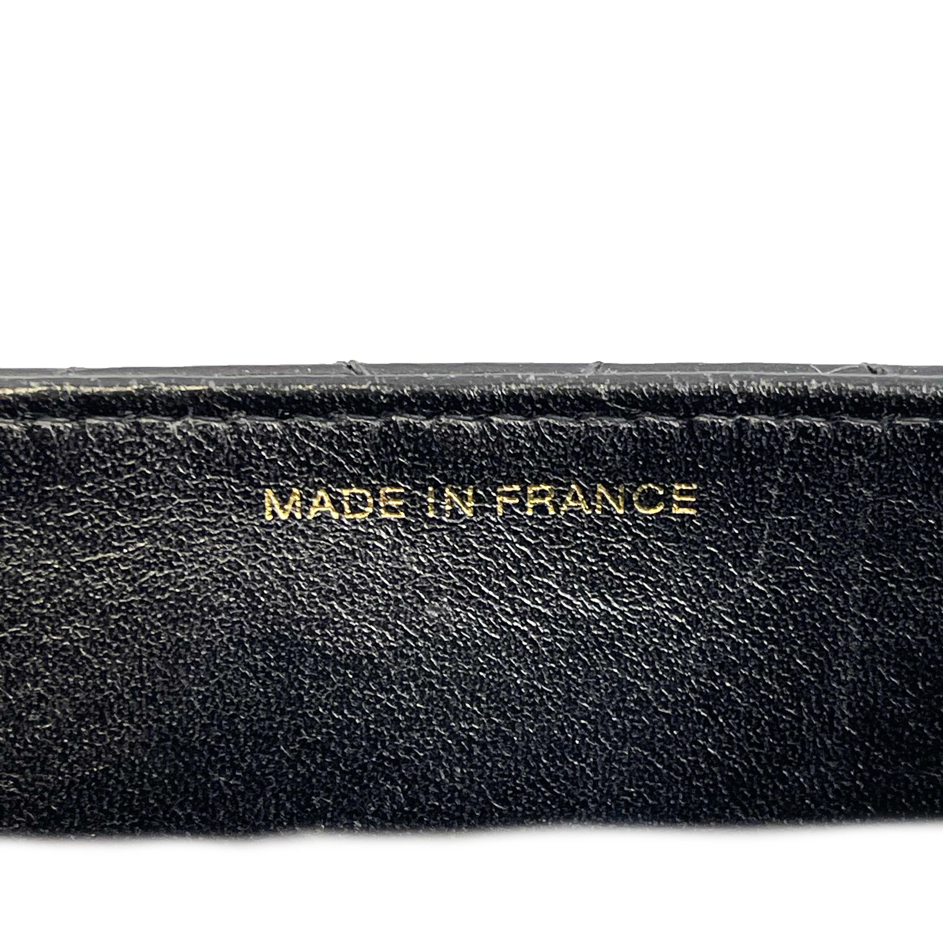 Chanel - Black Vintage CC Turnlock - Patent Quilted Flap - Gold Hardware Handbag 7