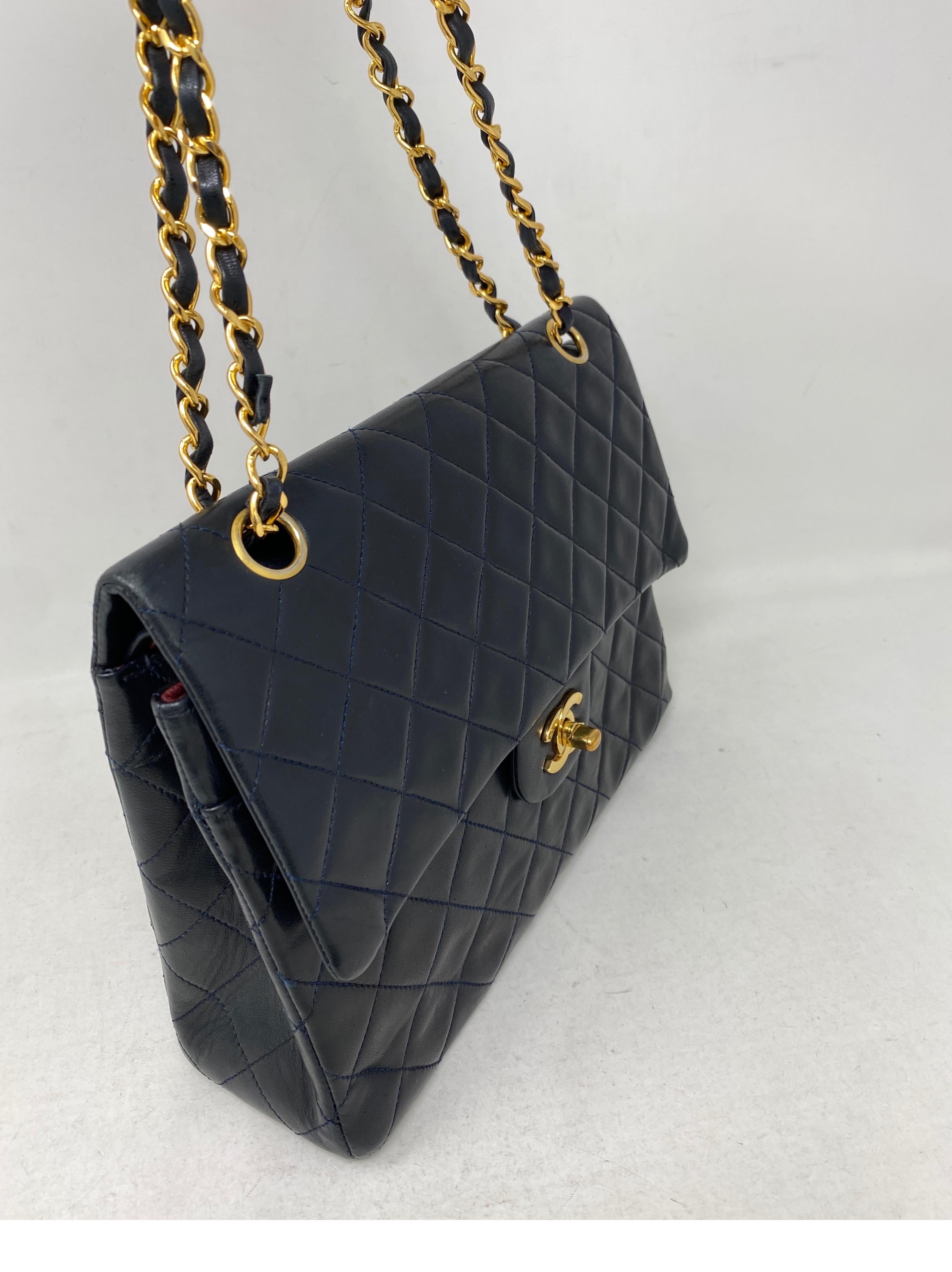 Women's or Men's Chanel Black Vintage Large Double Flap