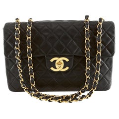 Chanel Black Vintage Medium Classic Flap Bag