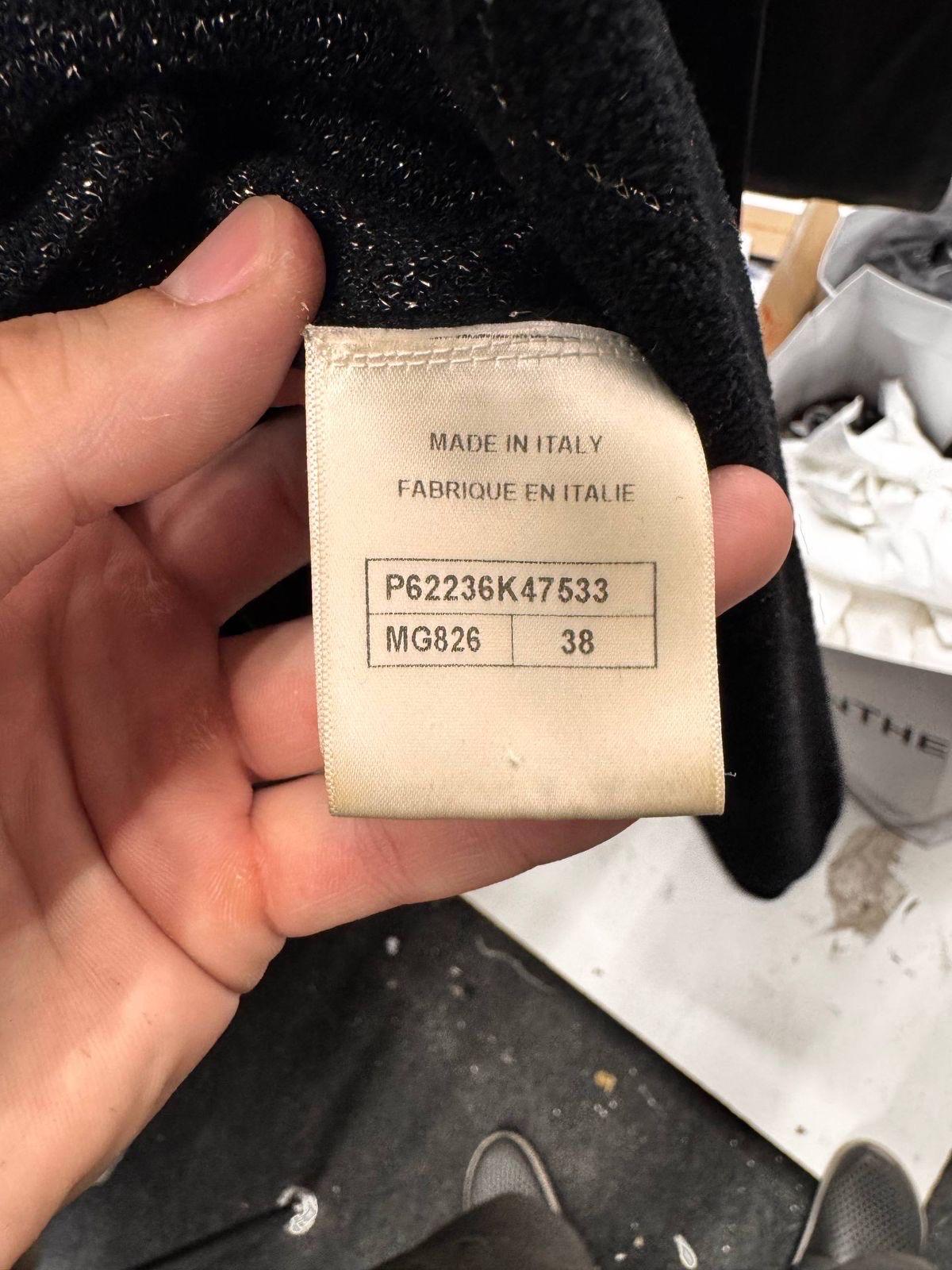 Chanel, maglione nero in viscosa, set di pantaloni - Sz. 38 in vendita 2