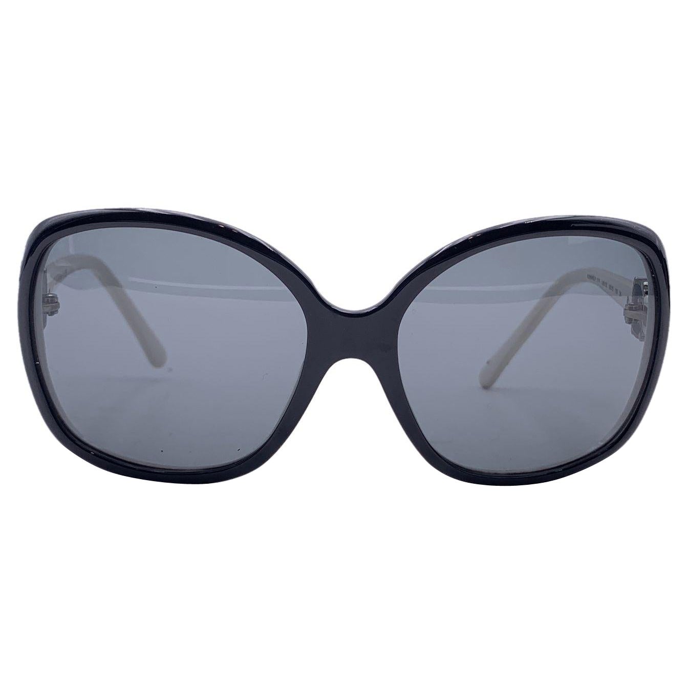 Chanel Black White Acetate 5174 Women Sunglasses 58/16 135mm