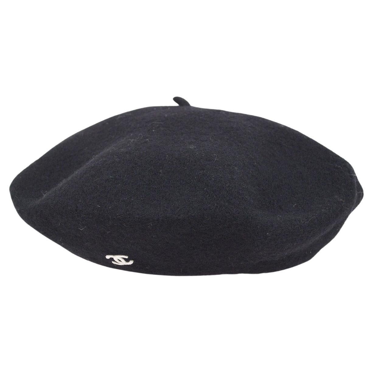 Wool cap Chanel Black size 57 cm in Wool - 4559093