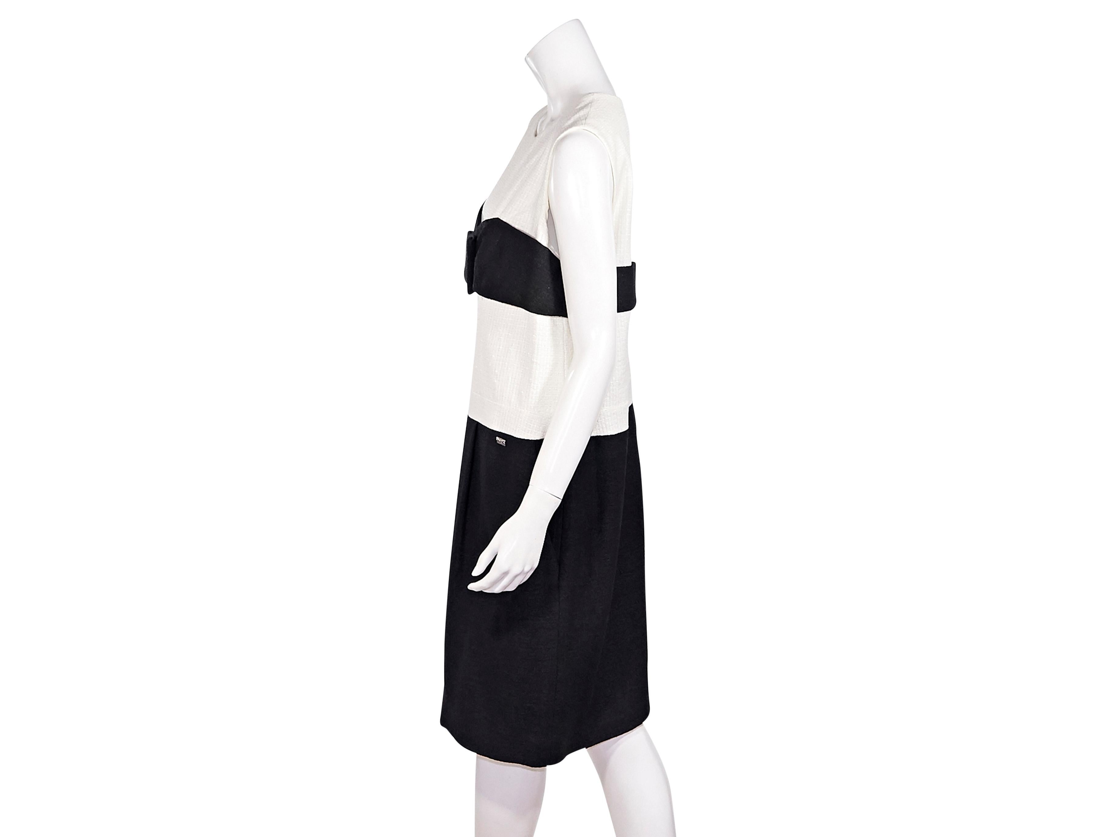 Chanel Black & White Jacket and Dress Set 2