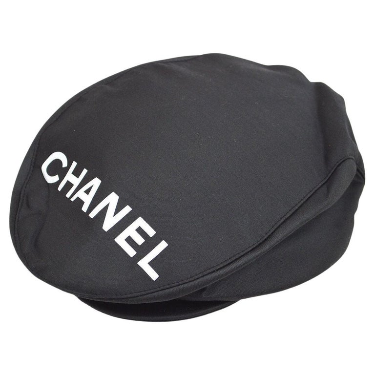 Chanel Logo Hat - 49 For Sale on 1stDibs