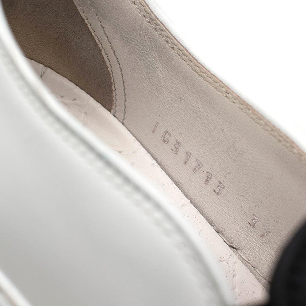 Chanel Black & White Slip-on Sneakers  37 4