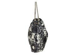 Chanel Black & White Spring 2008 Abstract Print Handbag