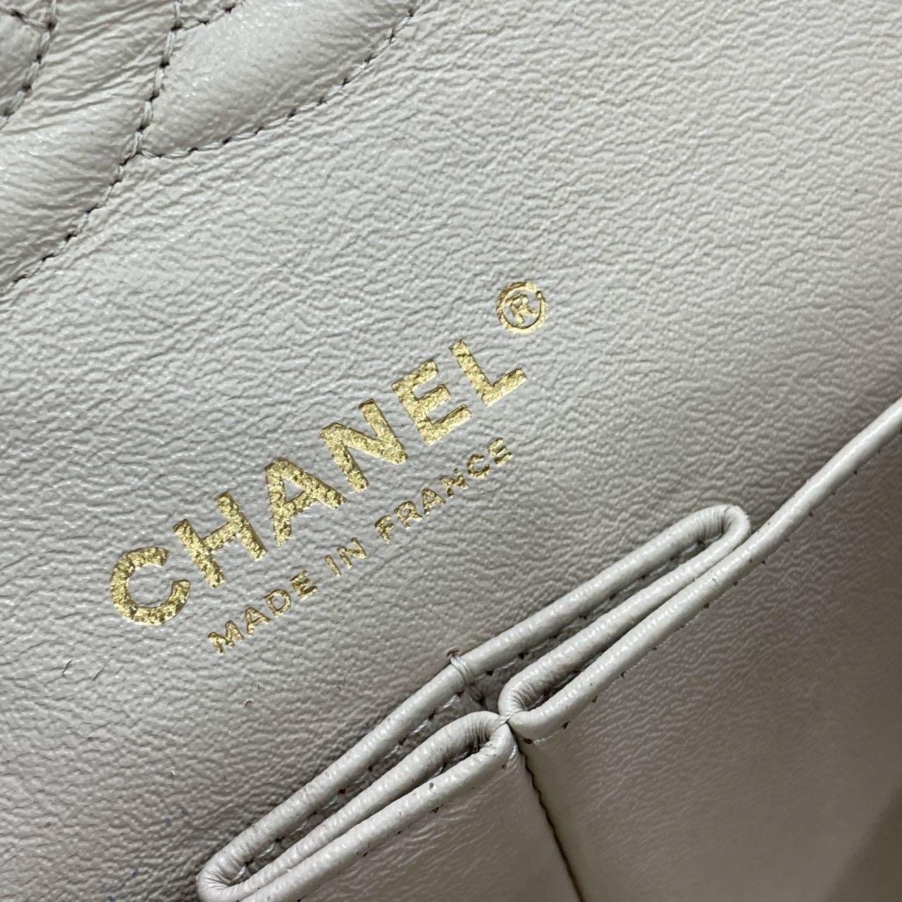 Chanel Black/White Striped Medium Jersey Coco Sailor Pearl Classic Flap Bag For Sale 4