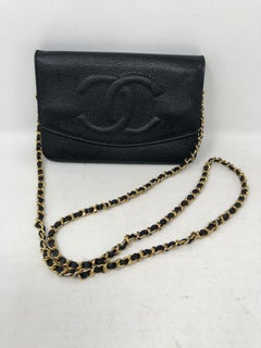 Chanel Black WOC gold hardware