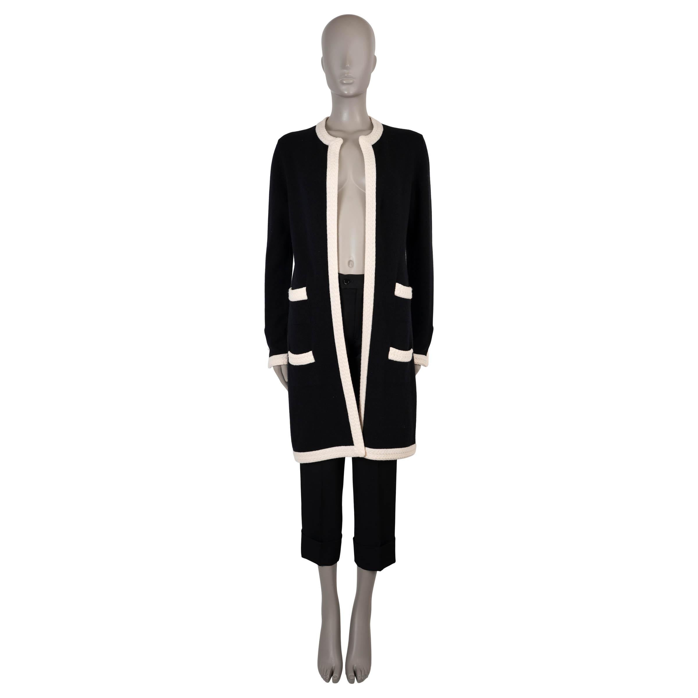 Chanel lana nera 07A MONTE CARLO LUREX TWEED Cappotto Giacca 40 M. In condizioni ottime in vendita a Zürich, CH