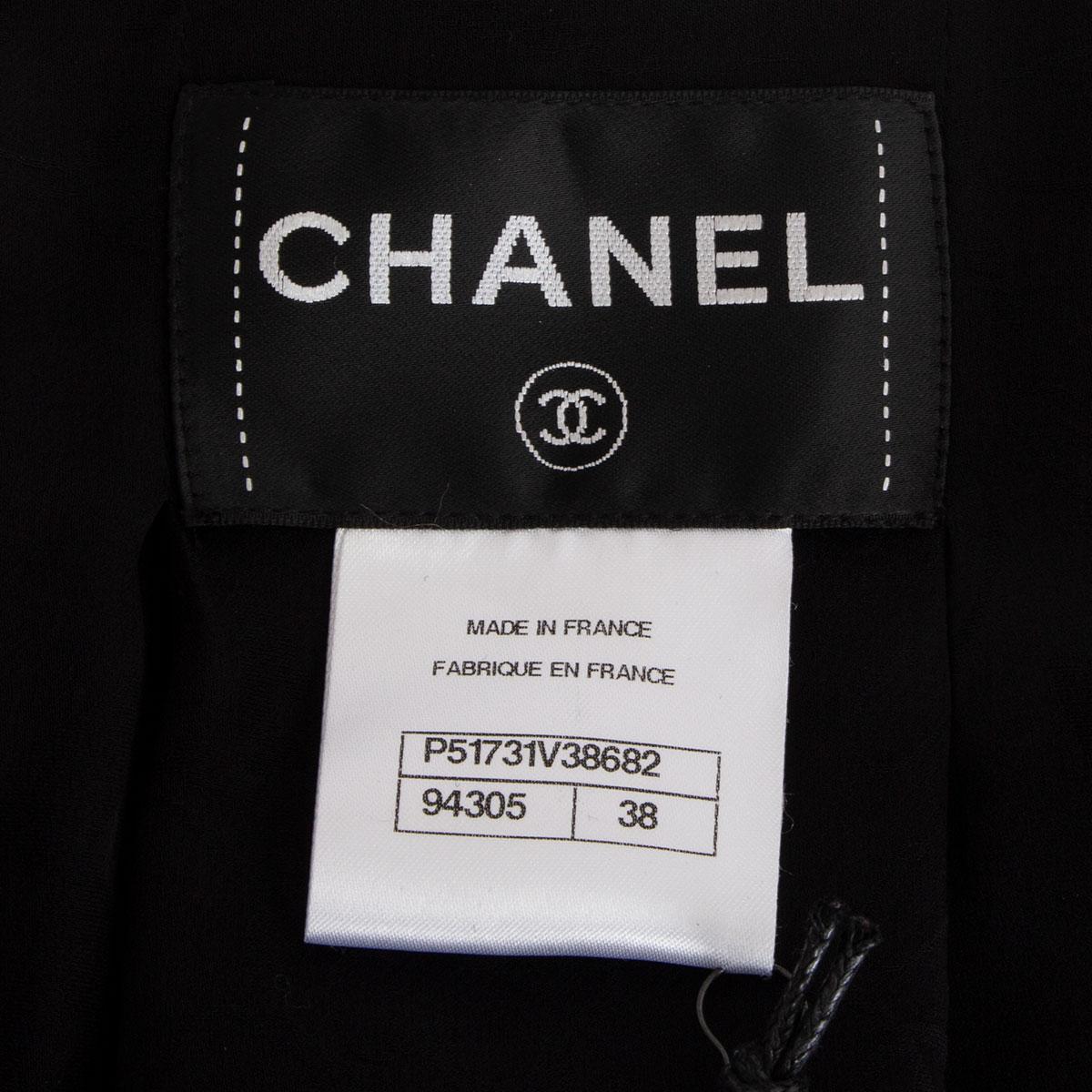 CHANEL black wool blend PARIS SALZBURG Jacket 38 S 2