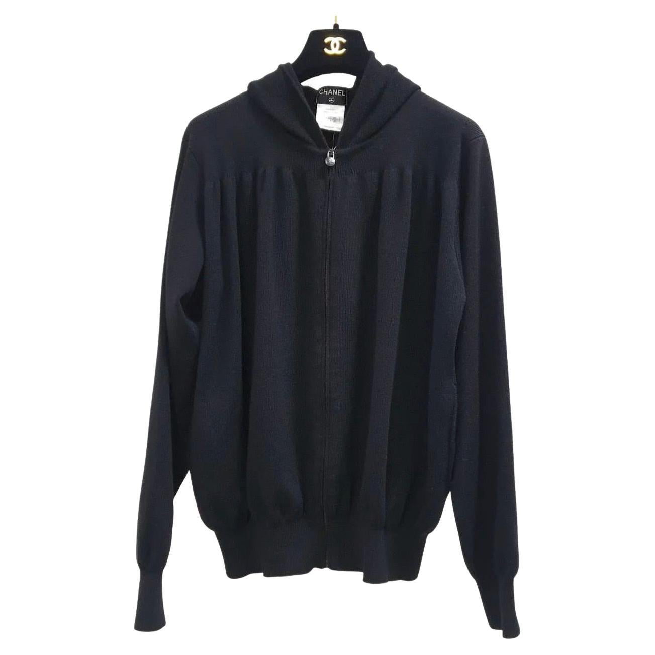 Chanel Wool Cardigan - 17 For Sale on 1stDibs