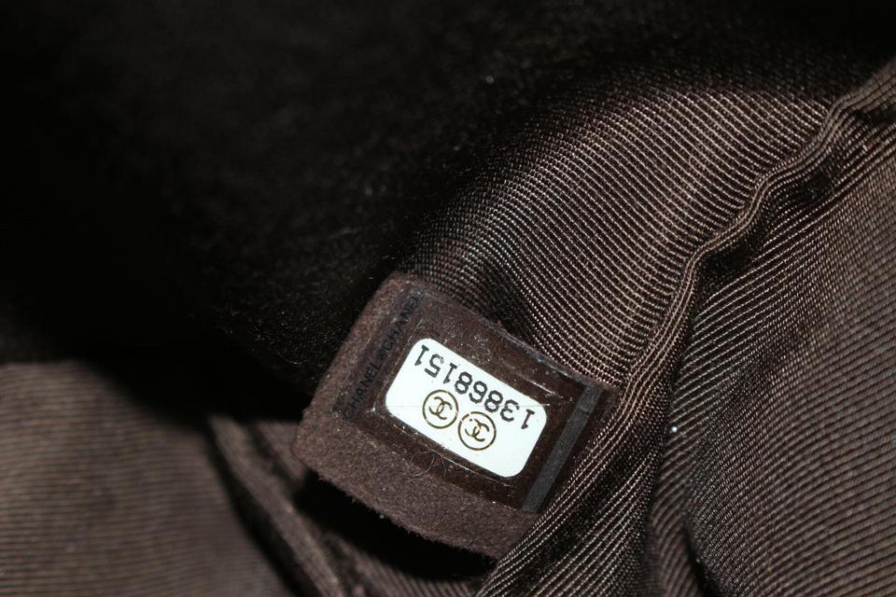 Chanel Black x Gold Glazed Tweed Reissue Hinge Large Medium Flap Bag 5ck310s 6