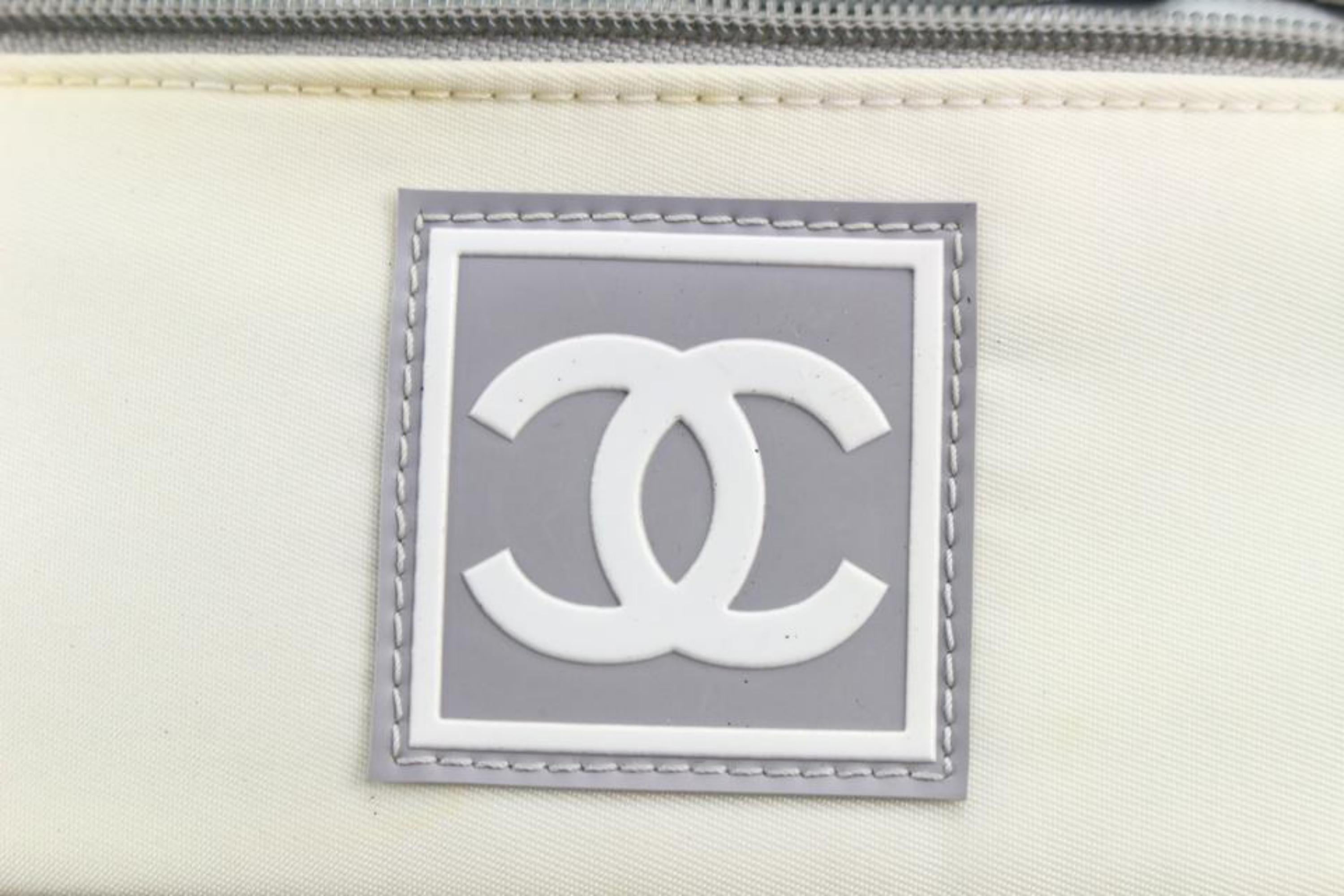 Chanel Black x Grey CC Sports Logo Mini Backpack 57ck315s 2