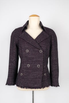 Chanel Blended Wool and Cotton Jacket Spring, 2008