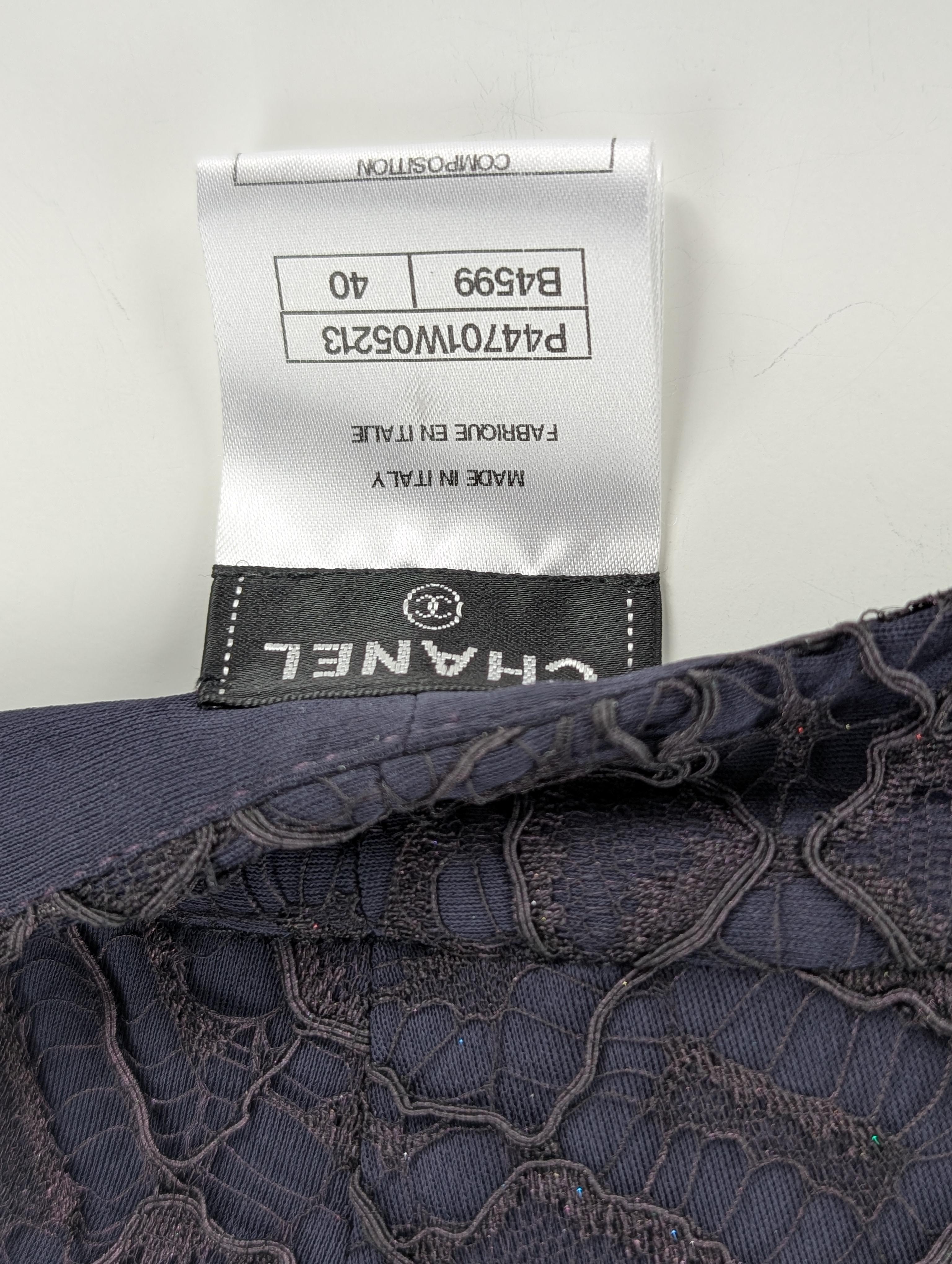 Chemisier et pantalon CHANEL, A/H 2012 en vente 7