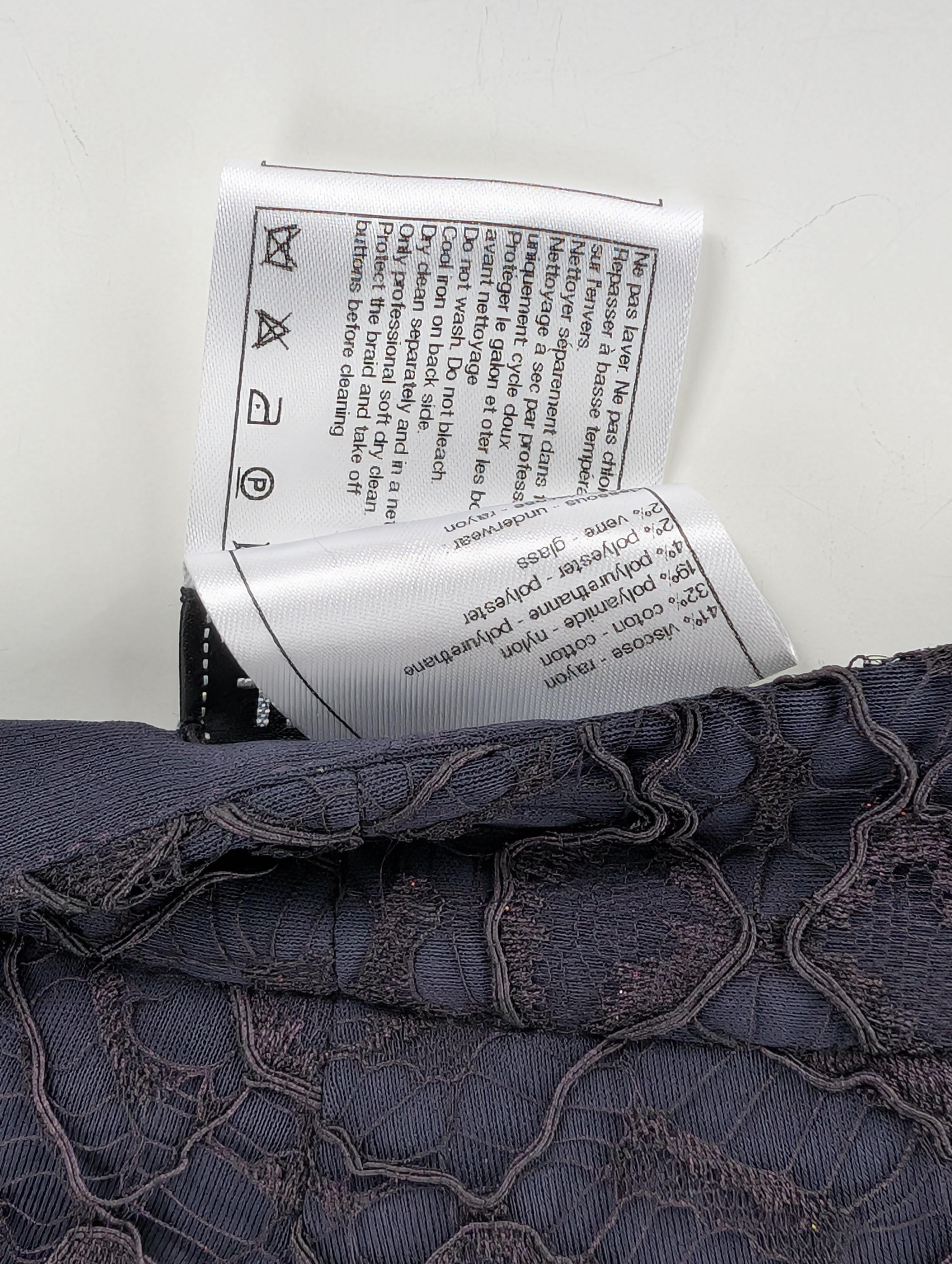 Chemisier et pantalon CHANEL, A/H 2012 en vente 8
