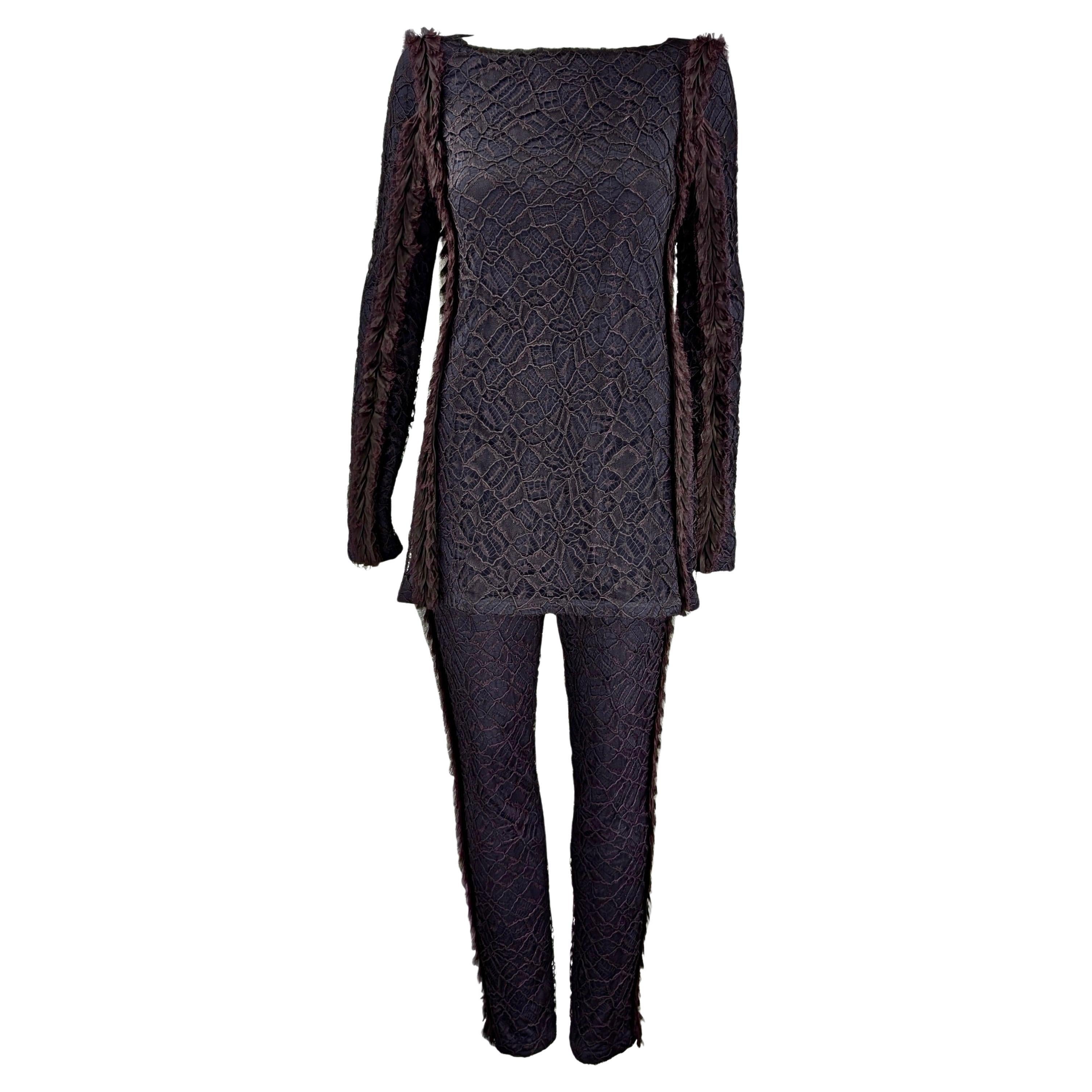 Chemisier et pantalon CHANEL, A/H 2012 en vente