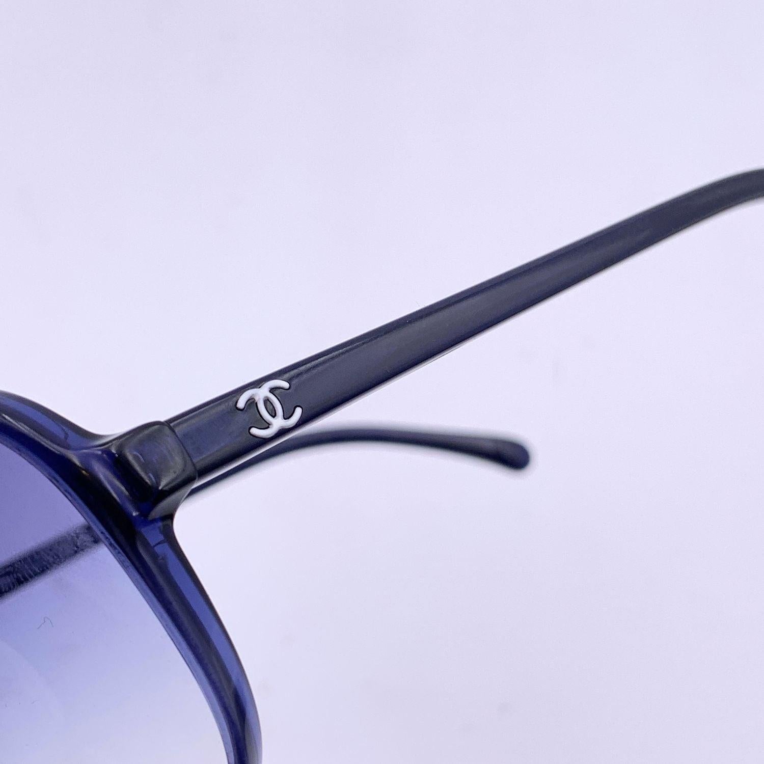 Chanel Blue Acetate Aviator Sunglasses 5206 59/13 135 mm 2