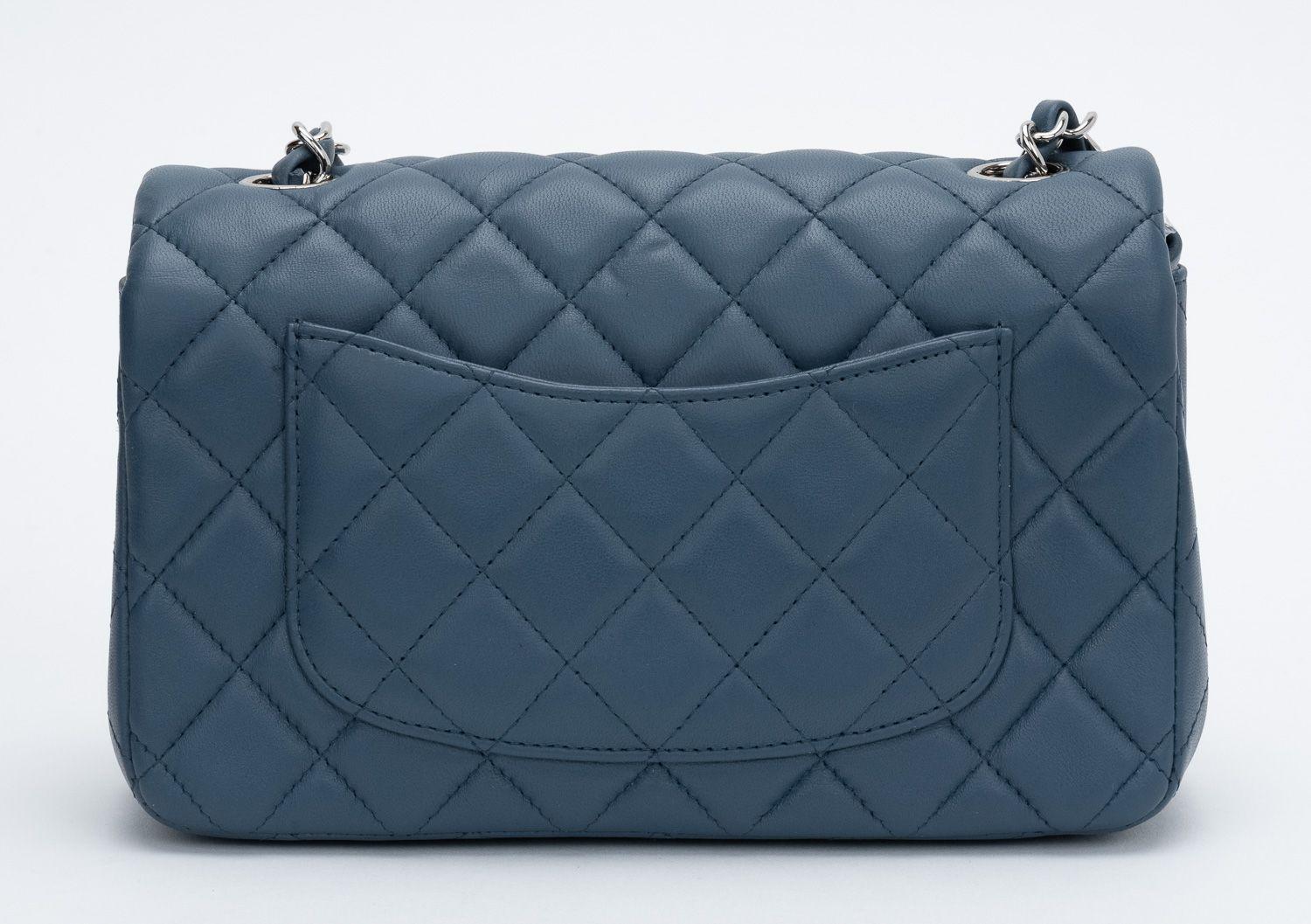 chanel blue bags