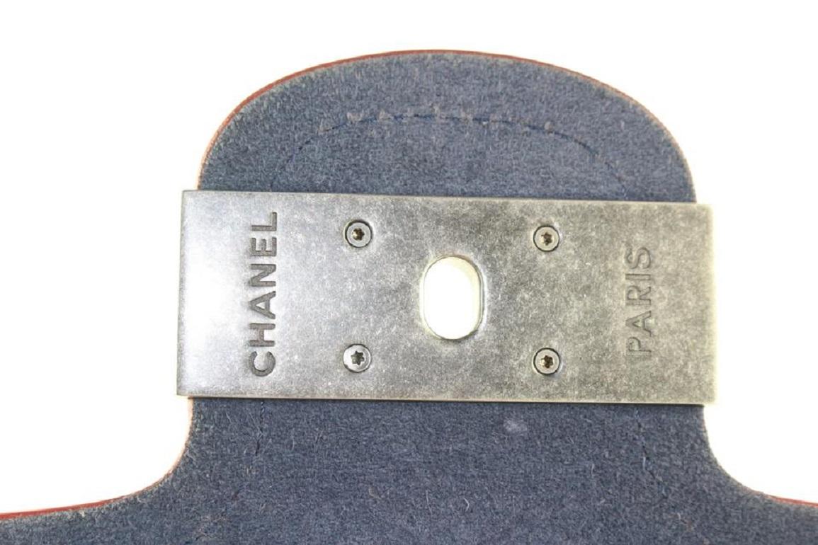 Chanel Blue Calfskin Archi Chic Small Crossbody Flap Bag 97cas18 3