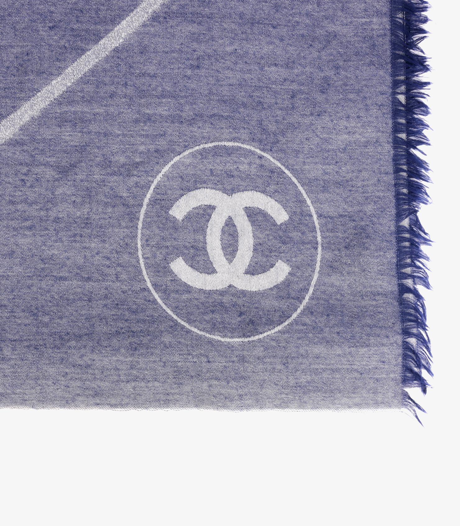 Chanel Blue Cashmere Airline Shawl

Brand- Chanel
Model- Shawl
Product Type- Scarf
Age- Circa 2010
Colour- Blue
Material(s)- Cashmere

Height- 160cm
Width- 200cm
Country of Origin- Italy

Condition Rating- Excellent
Exterior Condition- The exterior