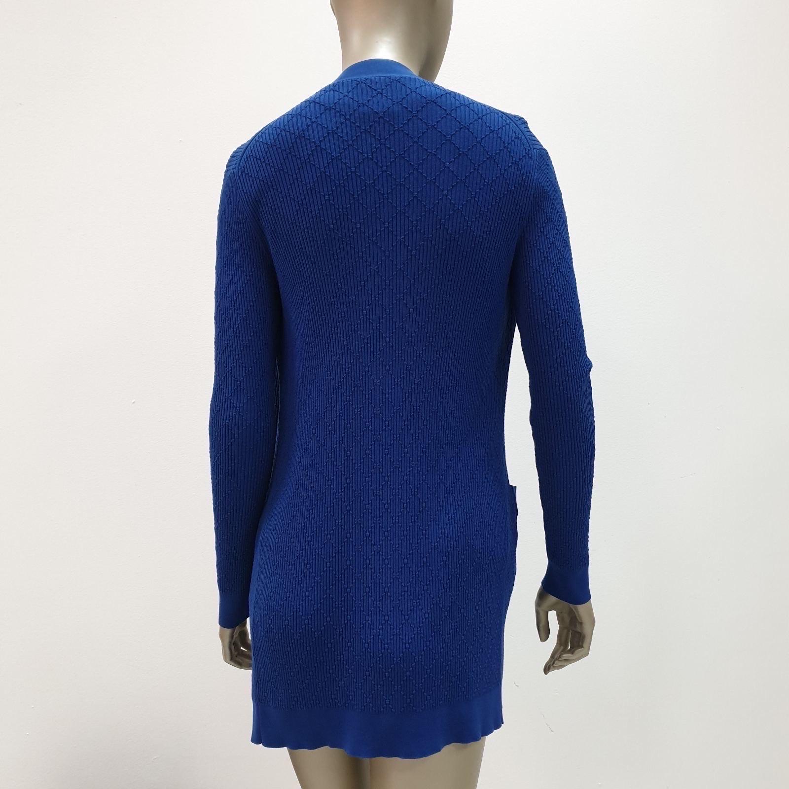 Chanel Blue Cotton Twinset In Excellent Condition In Krakow, PL