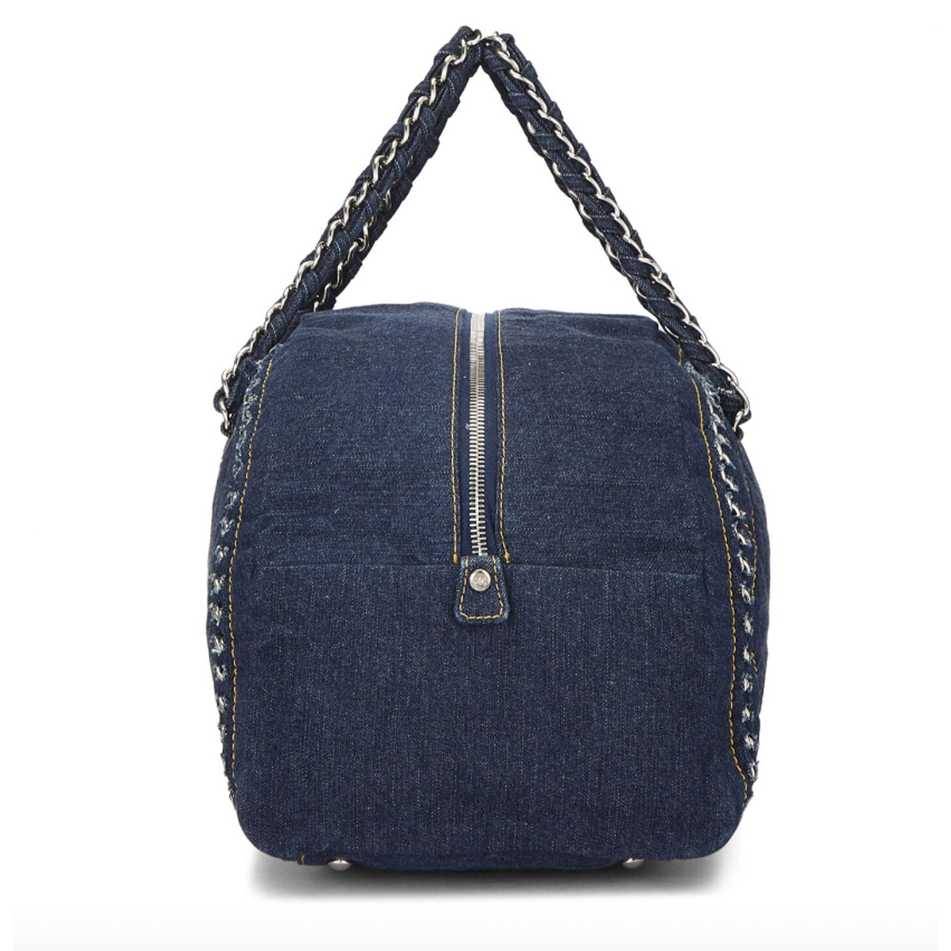 denim chanel bag