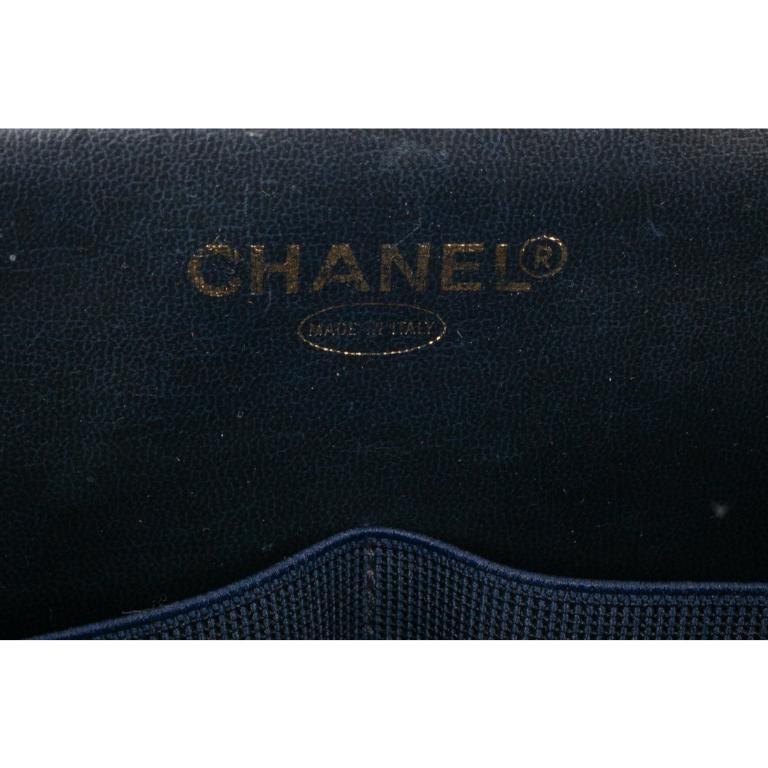 Chanel Blue Denim Vanity Bag, 1996/1997 For Sale 6