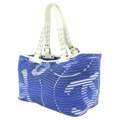 Chanel Blue Kaleidoscope Beach Tote Bag 93cas97