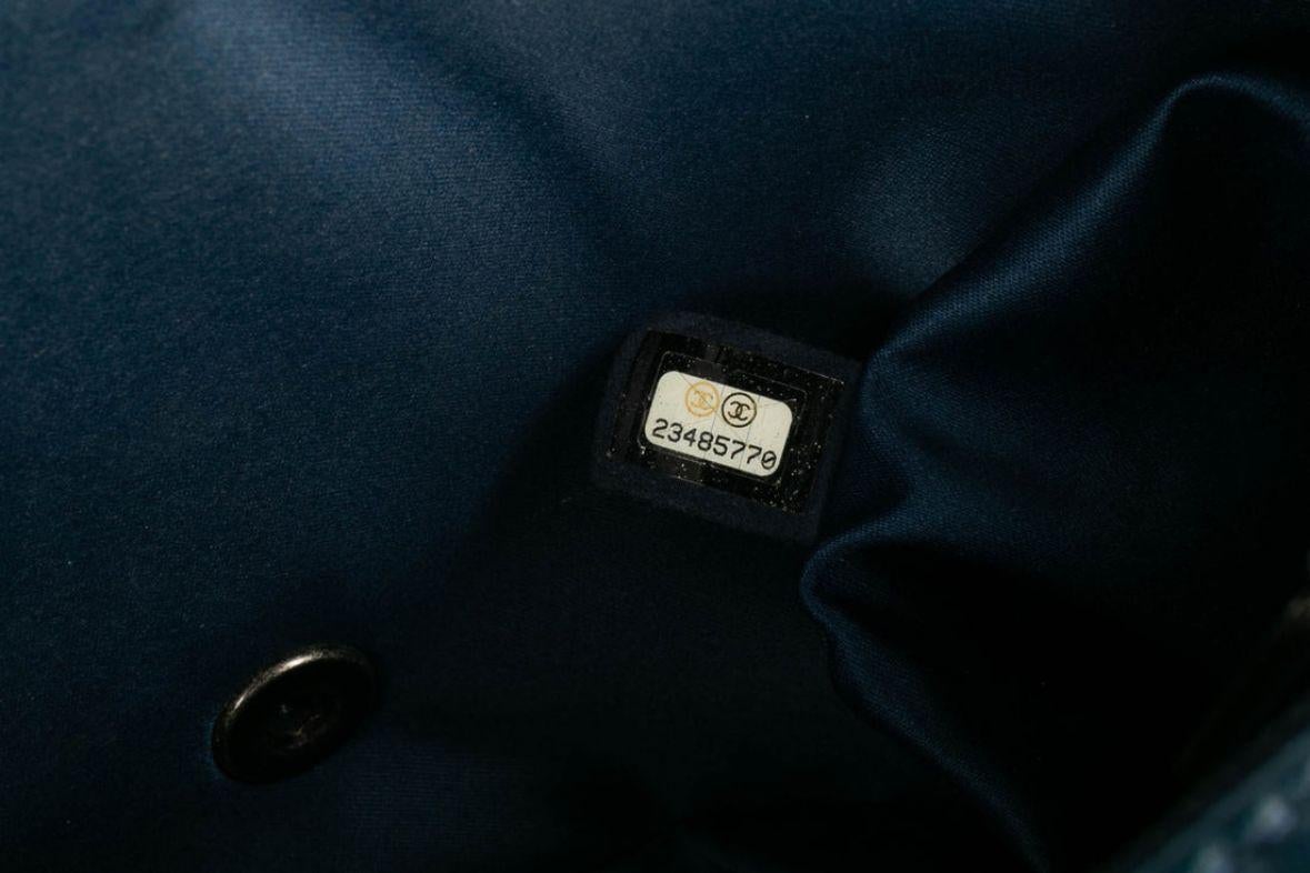 Chanel Blue Leather Bag Paris-Cuba, 2017 For Sale 6