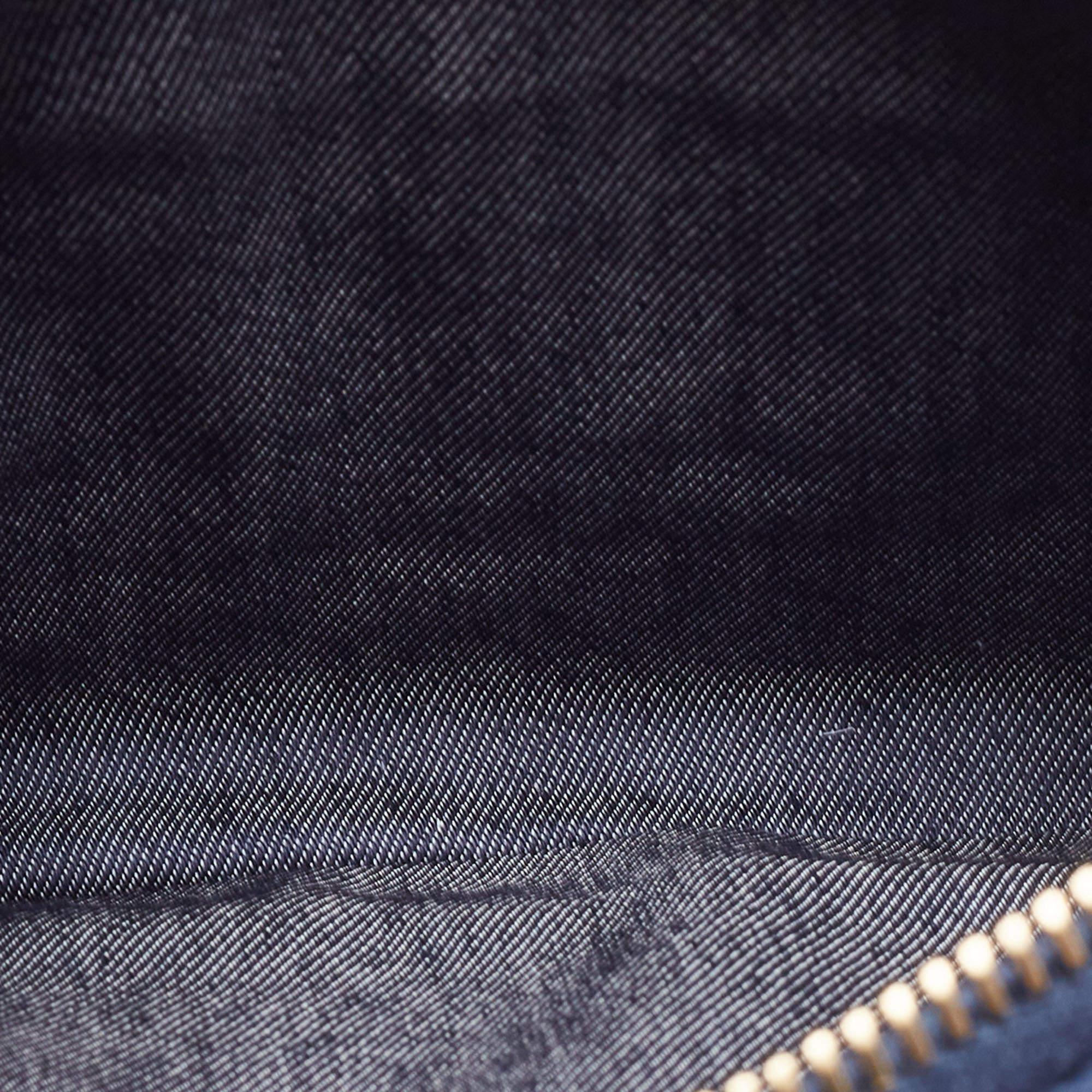 Chanel Blue Leather CC Mania Waist Bag 9