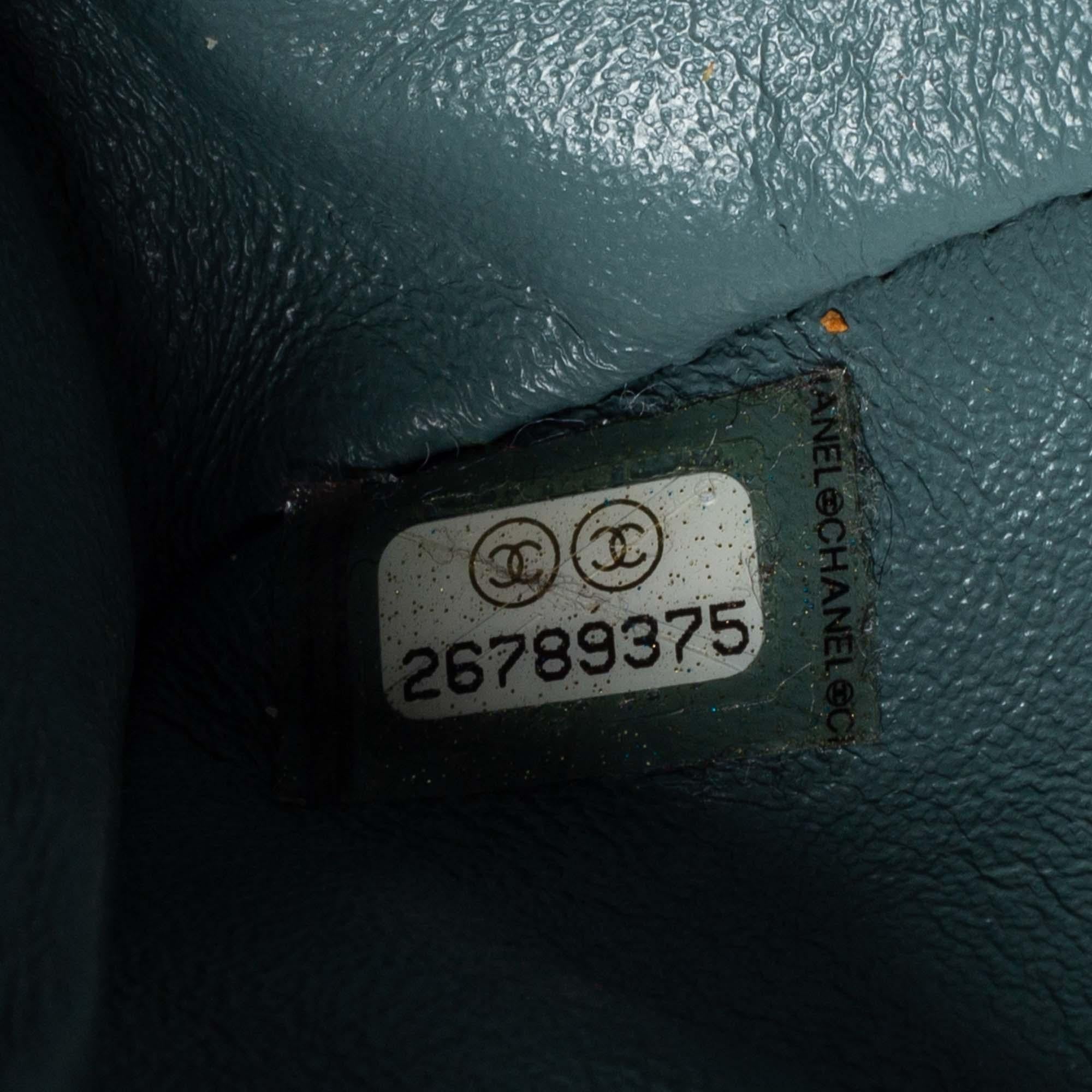Chanel Blue Leather Reissue 2.55 Belt Bag 1