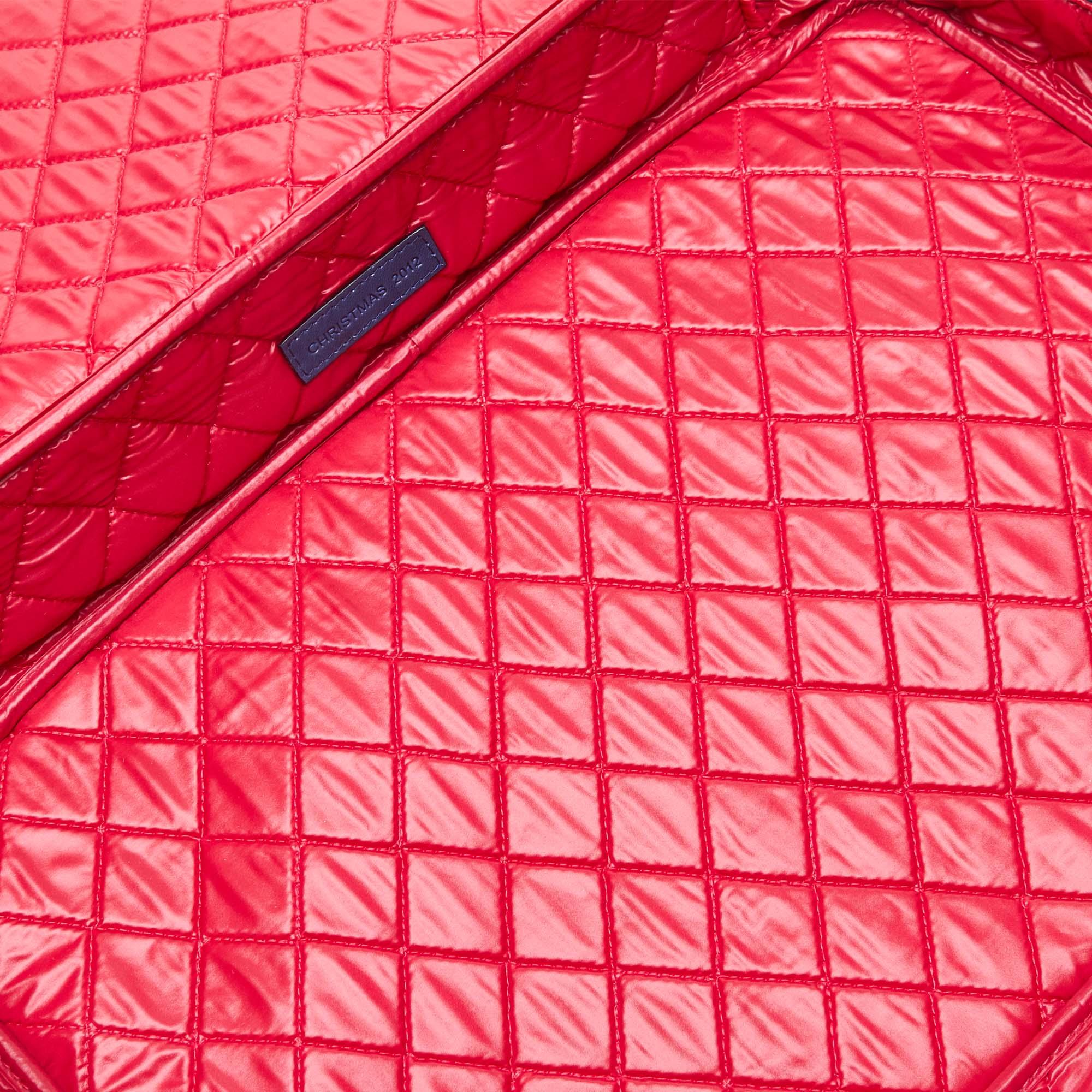 Women's Chanel Blue Matelasse Laptop Bag For Sale