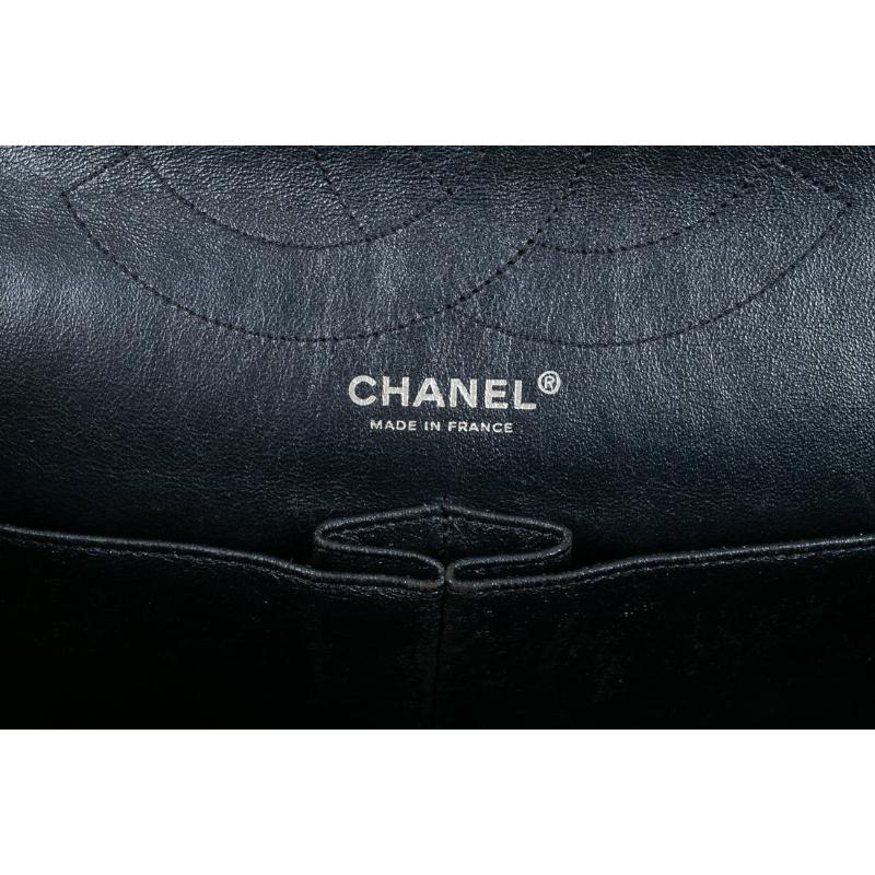 Chanel Blue Metallic Leather Bag, 2008/09 6