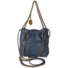 Chanel Blue Quilted Calfskin Chanel 22 Mini Hobo