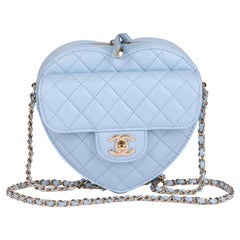 chanel blue small purse