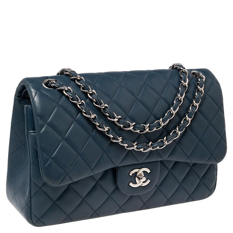 Chanel Off White Perforated Leather Up in the Air Classic Flap Bag Chanel |  The Luxury Closet
