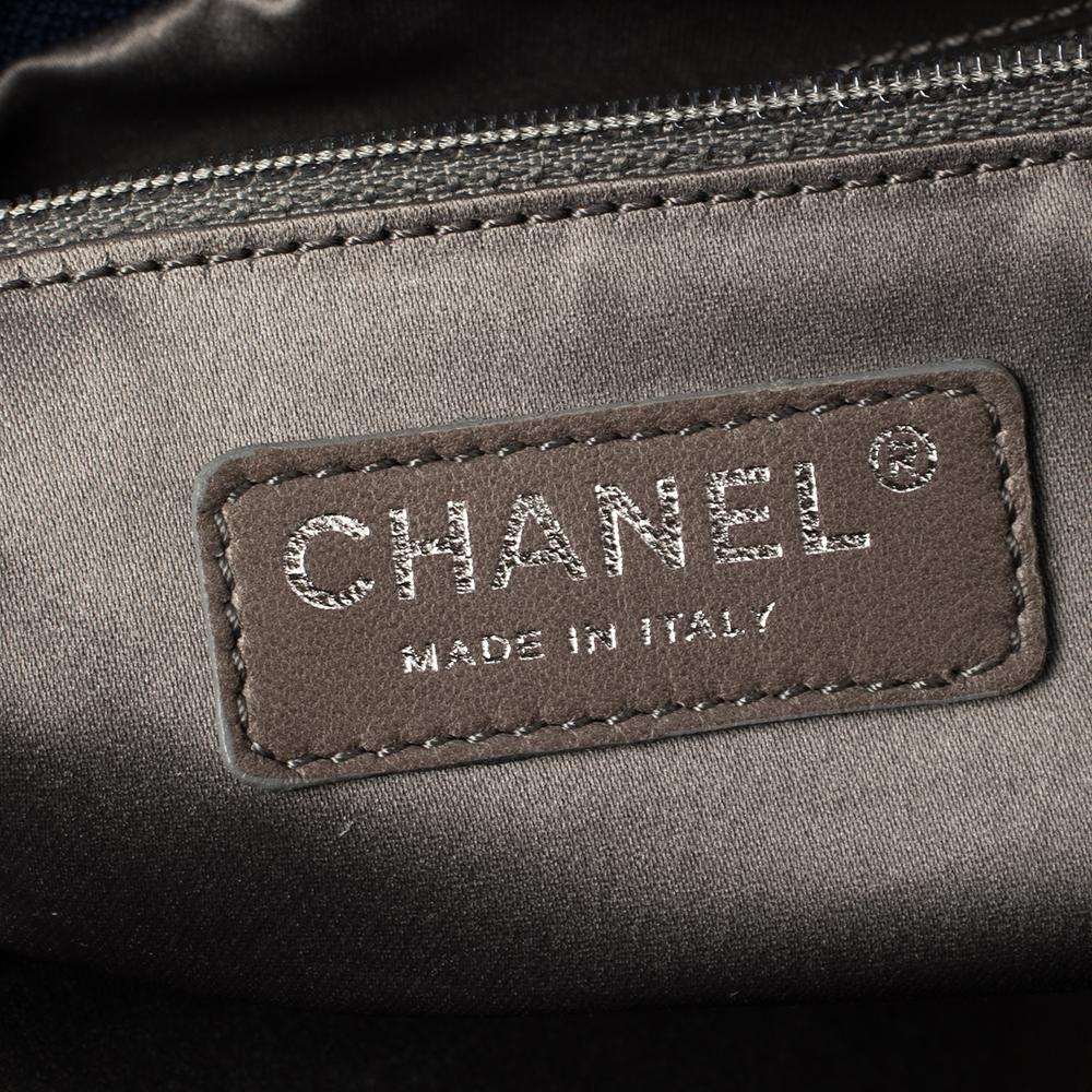 Chanel Blue Satin 2.55 Reissue Ribbon Shoulder Bag 3