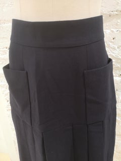 Chanel blue skirt