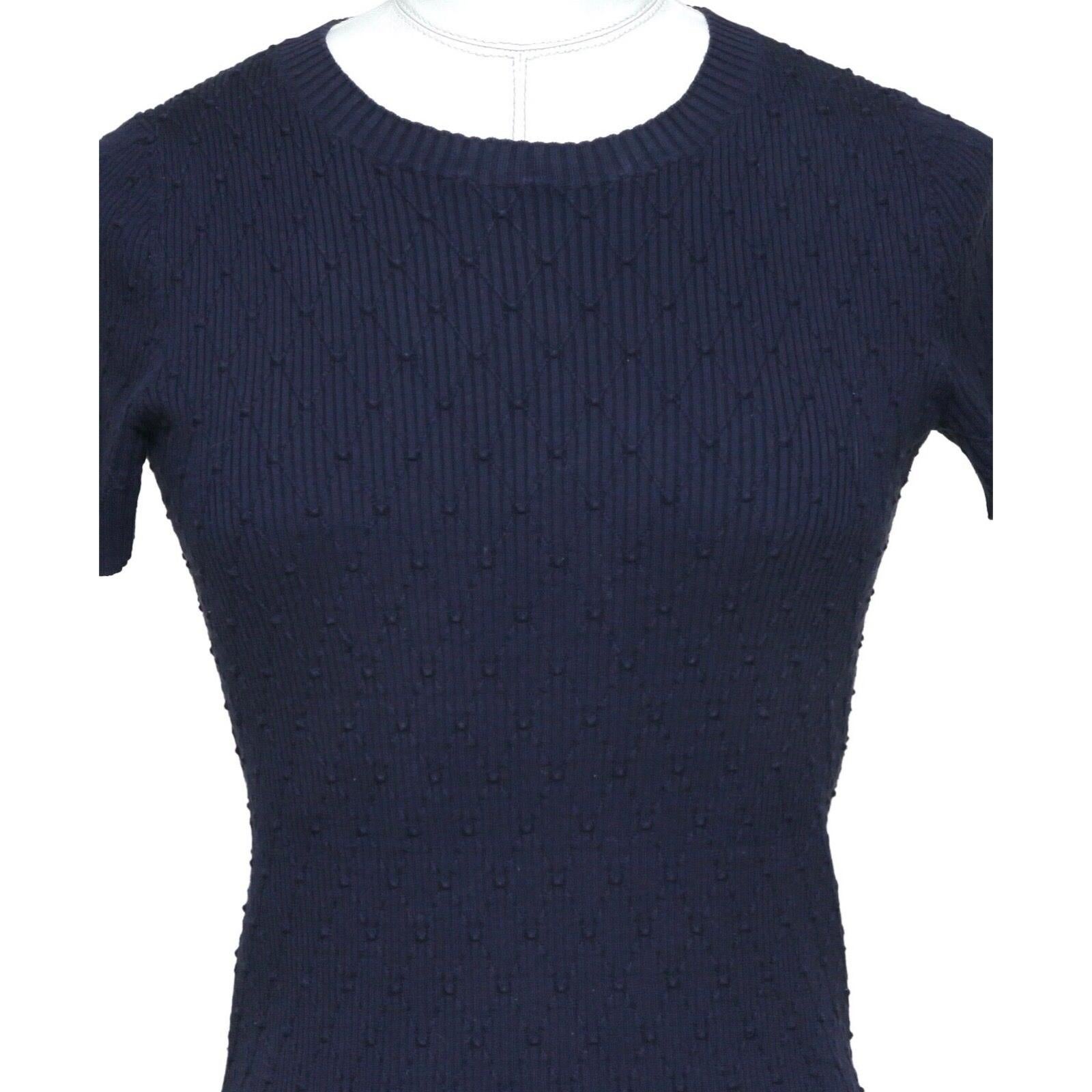 blue chanel sweater