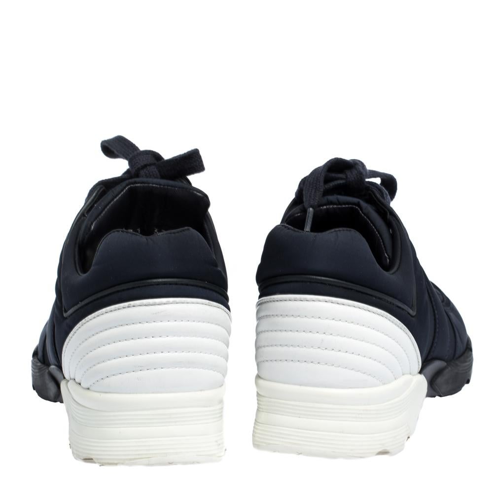 chanel trainers black and white
