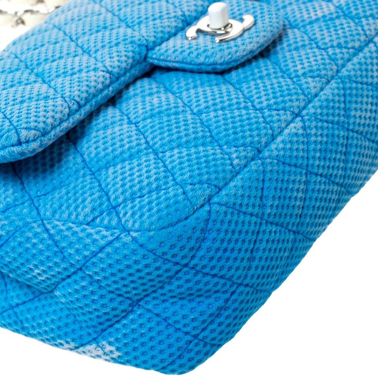 Chanel See Through Drawstring Bucket Bag Perforated Leather with Quilted at  1stDibs