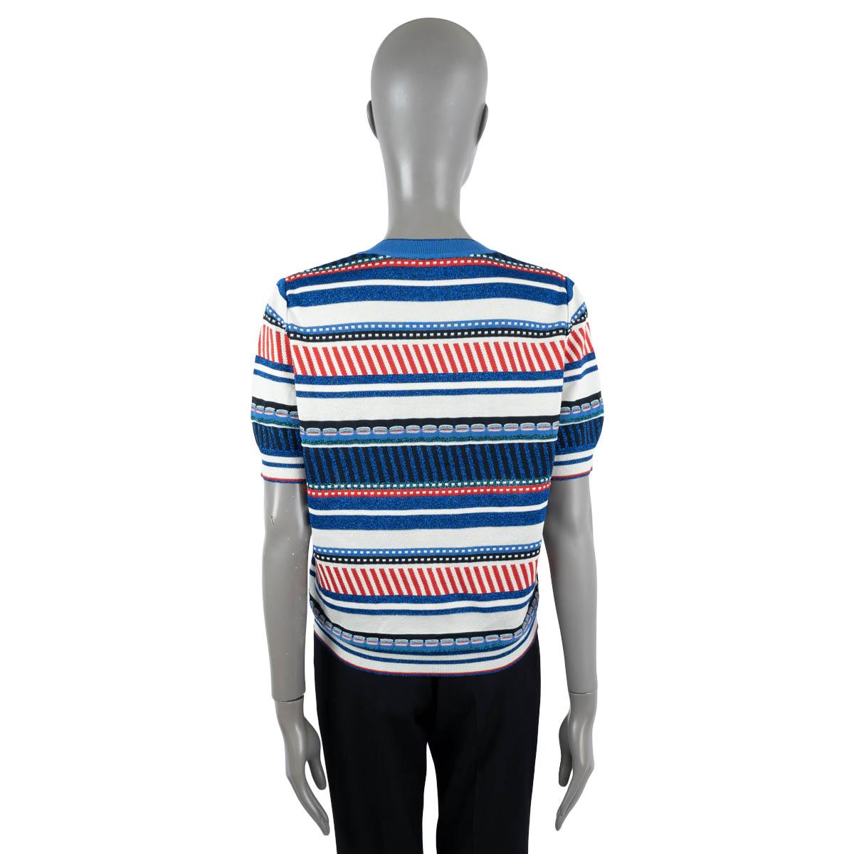 Chanel striped cheap t shirt