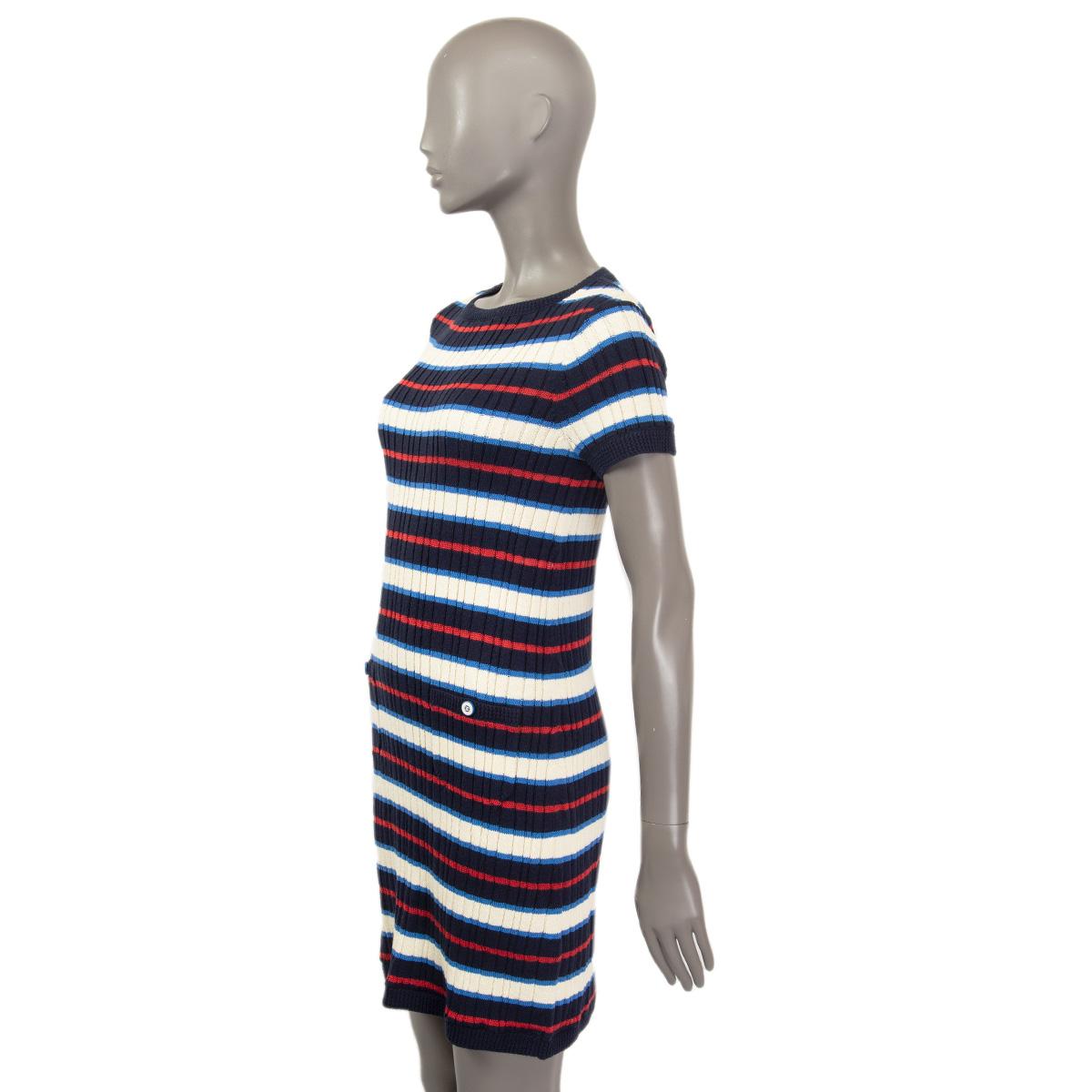 chanel striped dress