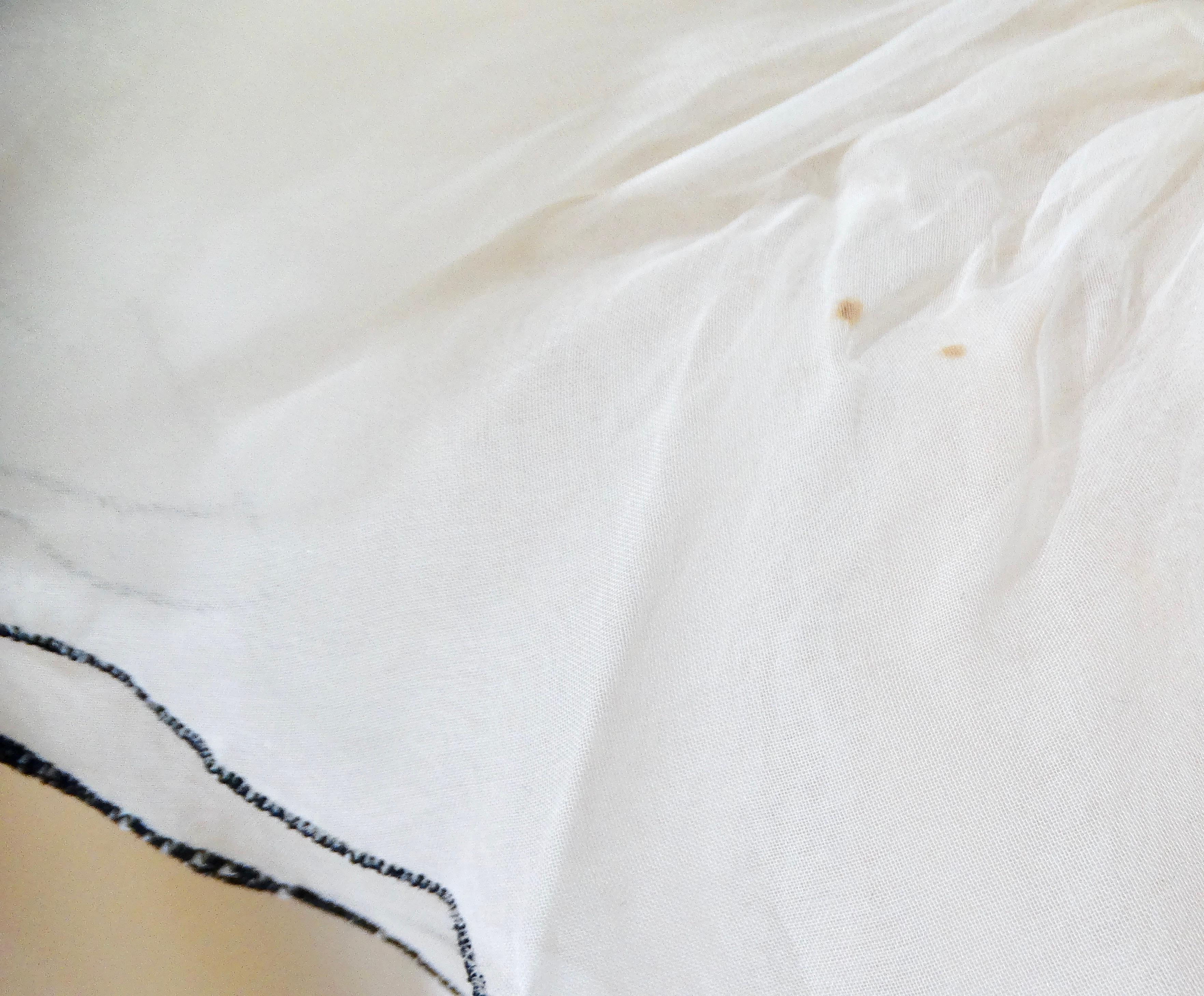 Chanel Blush Ruffled Silk Button-Up Blouse circa 1980s For Sale 3