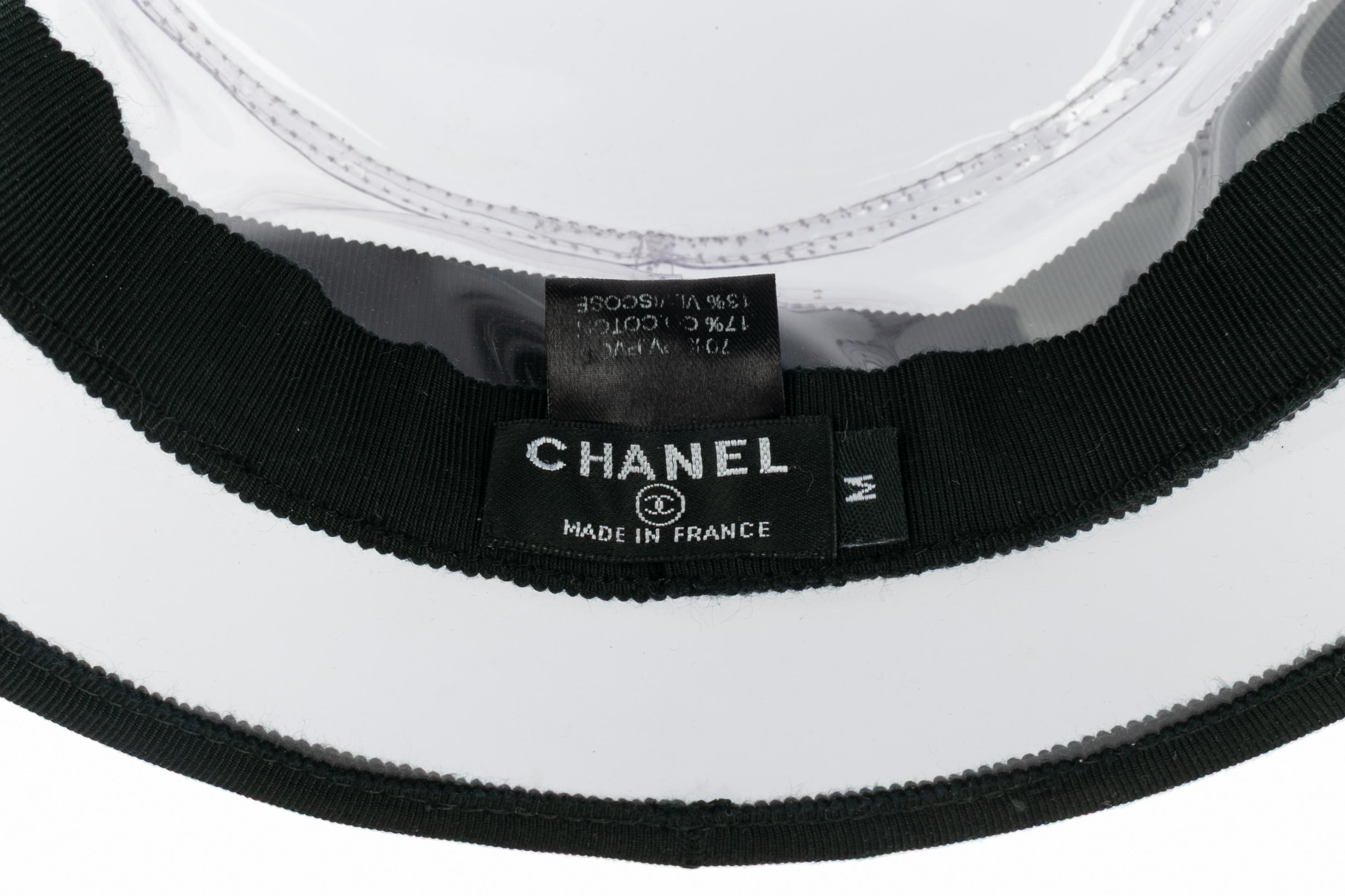 Cappello Chanel con paglietta in vendita 4