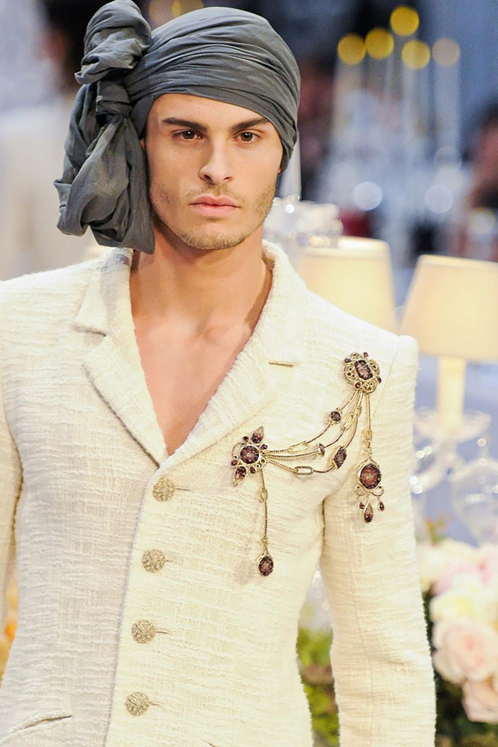 Chanel Bombay CC Jewel  Buttons Black Tweed Jacket 1